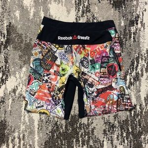 Patterned Reebok CrossFit short